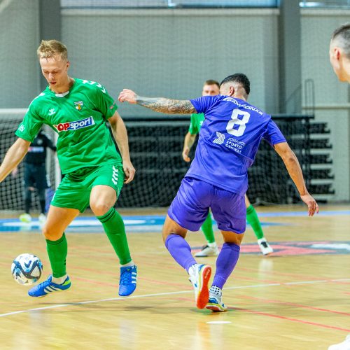„Kauno Žalgiris“ – „Vikingai“ 8:0 | Futsalo A lyga  © Evaldo Šemioto nuotr.