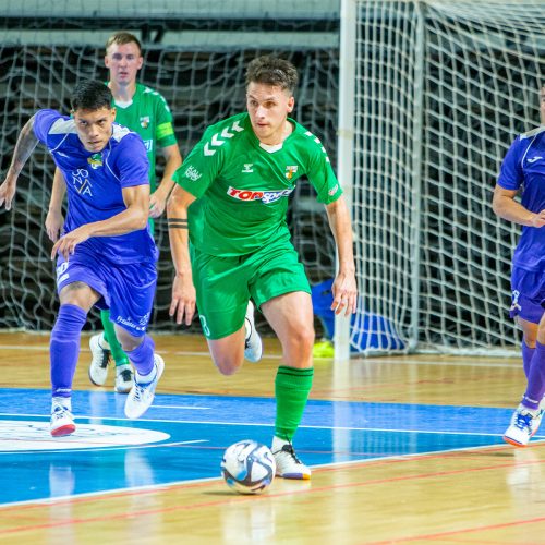 „Kauno Žalgiris“ – „Vikingai“ 8:0 | Futsalo A lyga  © Evaldo Šemioto nuotr.