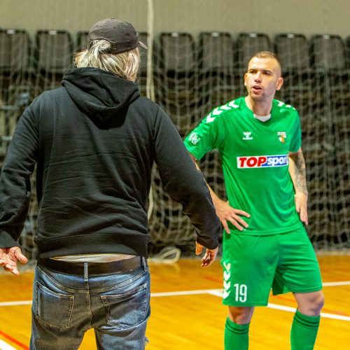 „Kauno Žalgiris“ – „Vikingai“ 8:0 | Futsalo A lyga  © Evaldo Šemioto nuotr.