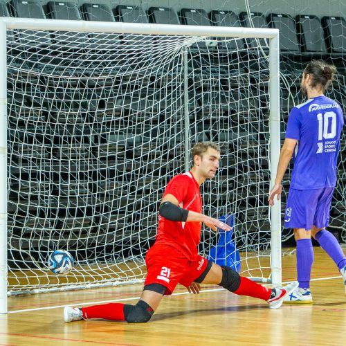„Kauno Žalgiris“ – „Vikingai“ 8:0 | Futsalo A lyga  © Evaldo Šemioto nuotr.