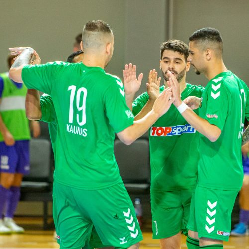 „Kauno Žalgiris“ – „Vikingai“ 8:0 | Futsalo A lyga  © Evaldo Šemioto nuotr.