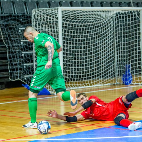 „Kauno Žalgiris“ – „Vikingai“ 8:0 | Futsalo A lyga  © Evaldo Šemioto nuotr.