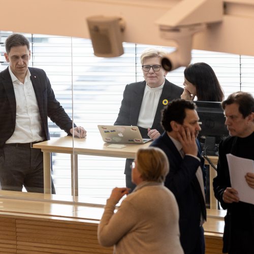 Seimas susirinko į neeilinę sesiją  © P. Paleckio/BNS nuotr.