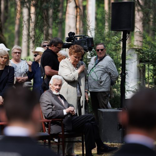 A. Adamkienė Kaune atgulė amžinojo poilsio  © Justinos Lasauskaitės, E. Ovčarenko/BNS nuotr.