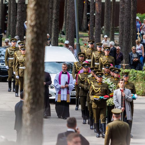 A. Adamkienė Kaune atgulė amžinojo poilsio  © Justinos Lasauskaitės, E. Ovčarenko/BNS nuotr.