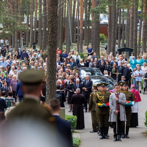 A. Adamkienė Kaune atgulė amžinojo poilsio  © Justinos Lasauskaitės, E. Ovčarenko/BNS nuotr.