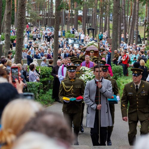 A. Adamkienė Kaune atgulė amžinojo poilsio  © Justinos Lasauskaitės, E. Ovčarenko/BNS nuotr.