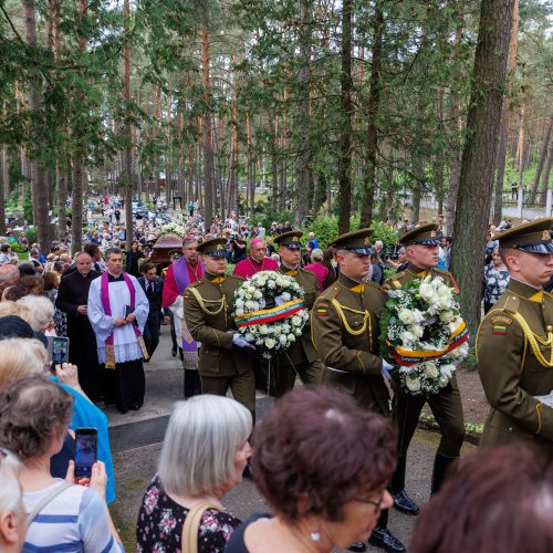 A. Adamkienė Kaune atgulė amžinojo poilsio  © Justinos Lasauskaitės, E. Ovčarenko/BNS nuotr.