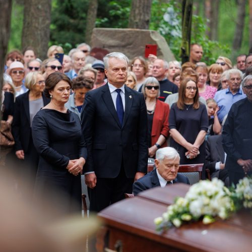 A. Adamkienė Kaune atgulė amžinojo poilsio  © Justinos Lasauskaitės, E. Ovčarenko/BNS nuotr.