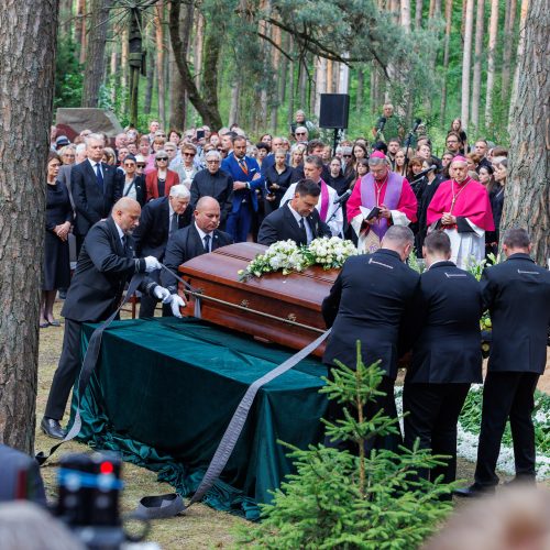 A. Adamkienė Kaune atgulė amžinojo poilsio  © Justinos Lasauskaitės, E. Ovčarenko/BNS nuotr.