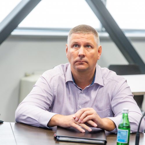 V. Šiliauskas Kauno apygardos teisme  © T. Biliūno/BNS nuotr.