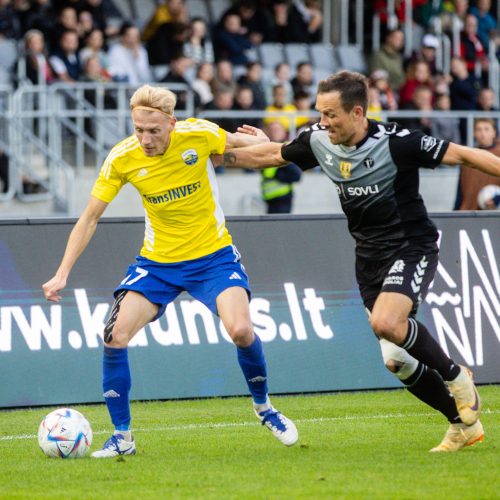LFF taurės finalas: „TransInvest“ – „Šiauliai“ <span style=color:red;>(2:1)</span>  © Vyčio Šulinsko, T. Biliūno/BNS nuotr.