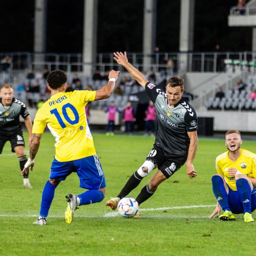 LFF taurės finalas: „TransInvest“ – „Šiauliai“ <span style=color:red;>(2:1)</span>  © Vyčio Šulinsko, T. Biliūno/BNS nuotr.