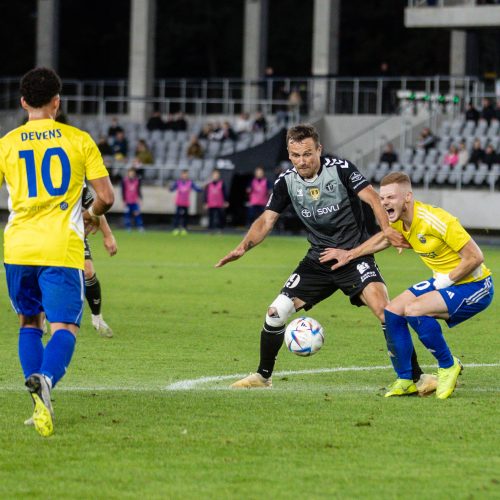 LFF taurės finalas: „TransInvest“ – „Šiauliai“ <span style=color:red;>(2:1)</span>  © Vyčio Šulinsko, T. Biliūno/BNS nuotr.
