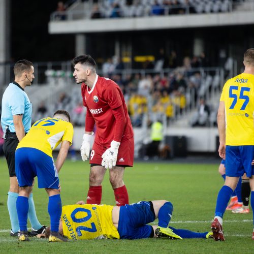 LFF taurės finalas: „TransInvest“ – „Šiauliai“ <span style=color:red;>(2:1)</span>  © Vyčio Šulinsko, T. Biliūno/BNS nuotr.