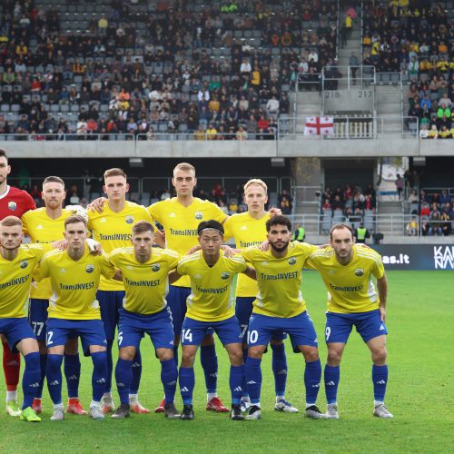 LFF taurės finalas: „TransInvest“ – „Šiauliai“ <span style=color:red;>(2:1)</span>  © Vyčio Šulinsko, T. Biliūno/BNS nuotr.