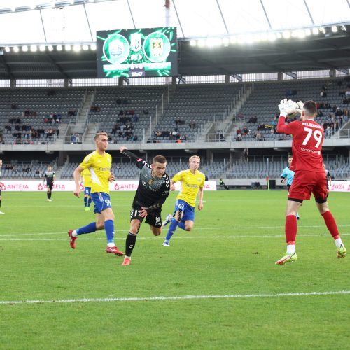LFF taurės finalas: „TransInvest“ – „Šiauliai“ <span style=color:red;>(2:1)</span>  © Vyčio Šulinsko, T. Biliūno/BNS nuotr.