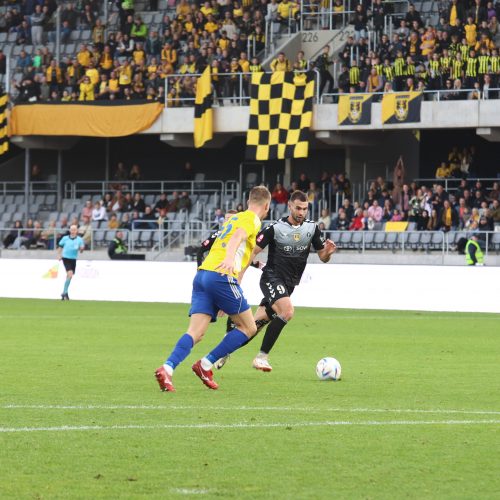 LFF taurės finalas: „TransInvest“ – „Šiauliai“ <span style=color:red;>(2:1)</span>  © Vyčio Šulinsko, T. Biliūno/BNS nuotr.