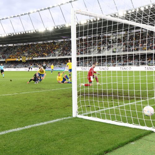 LFF taurės finalas: „TransInvest“ – „Šiauliai“ <span style=color:red;>(2:1)</span>  © Vyčio Šulinsko, T. Biliūno/BNS nuotr.