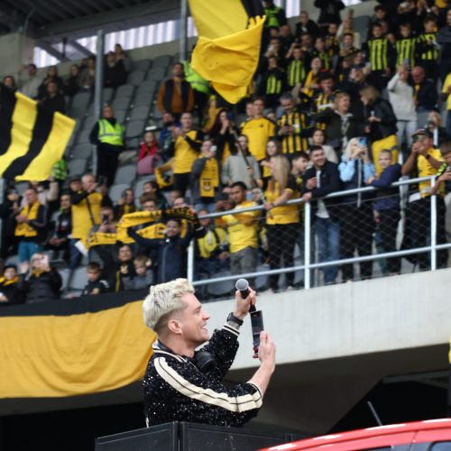 LFF taurės finalas: „TransInvest“ – „Šiauliai“ <span style=color:red;>(2:1)</span>  © Vyčio Šulinsko, T. Biliūno/BNS nuotr.