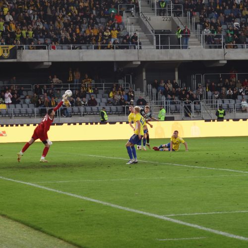 LFF taurės finalas: „TransInvest“ – „Šiauliai“ <span style=color:red;>(2:1)</span>  © Vyčio Šulinsko, T. Biliūno/BNS nuotr.