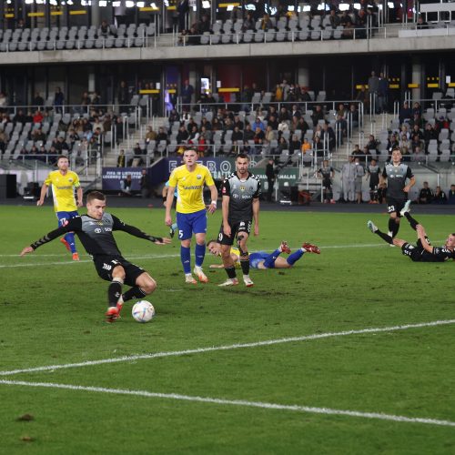 LFF taurės finalas: „TransInvest“ – „Šiauliai“ <span style=color:red;>(2:1)</span>  © Vyčio Šulinsko, T. Biliūno/BNS nuotr.