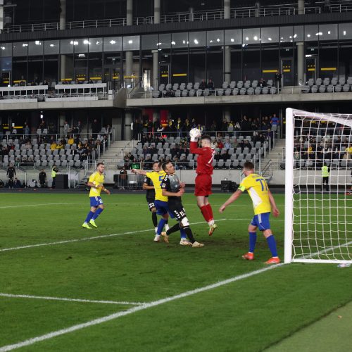 LFF taurės finalas: „TransInvest“ – „Šiauliai“ <span style=color:red;>(2:1)</span>  © Vyčio Šulinsko, T. Biliūno/BNS nuotr.