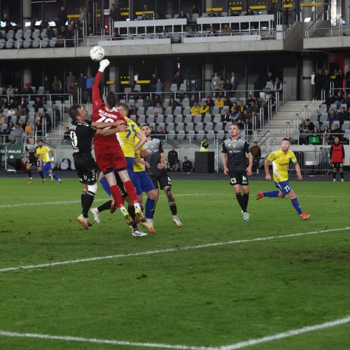LFF taurės finalas: „TransInvest“ – „Šiauliai“ <span style=color:red;>(2:1)</span>  © Vyčio Šulinsko, T. Biliūno/BNS nuotr.