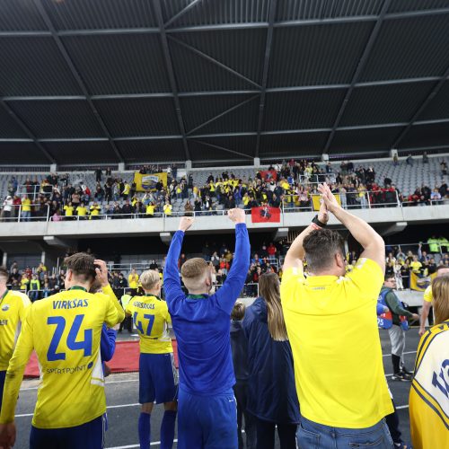 LFF taurės finalas: „TransInvest“ – „Šiauliai“ <span style=color:red;>(2:1)</span>  © Vyčio Šulinsko, T. Biliūno/BNS nuotr.