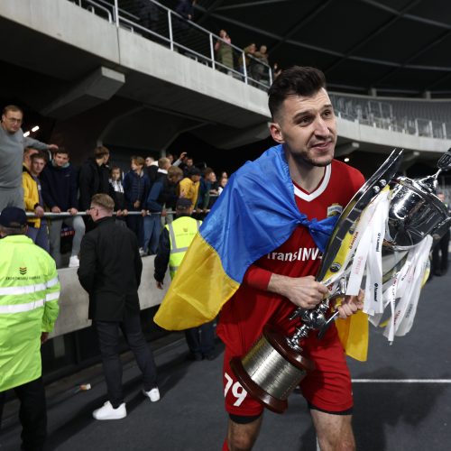 LFF taurės finalas: „TransInvest“ – „Šiauliai“ <span style=color:red;>(2:1)</span>  © Vyčio Šulinsko, T. Biliūno/BNS nuotr.