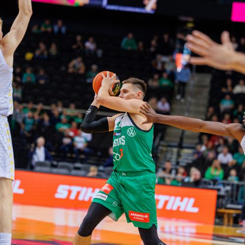 LKL: Kauno „Žalgiris“ – Pasvalio „Pieno žvaigždės“ <span style=color:red;>(78:68)</span>  © T. Biliūno/BNS nuotr.