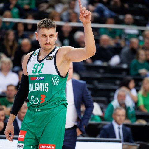 LKL: Kauno „Žalgiris“ – Pasvalio „Pieno žvaigždės“ <span style=color:red;>(78:68)</span>  © T. Biliūno/BNS nuotr.