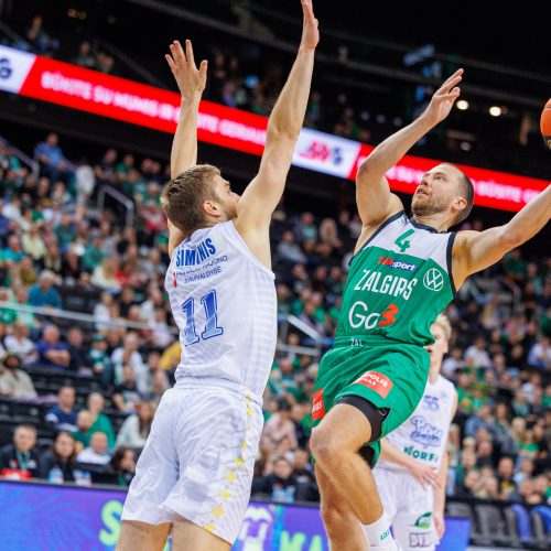 LKL: Kauno „Žalgiris“ – Pasvalio „Pieno žvaigždės“ <span style=color:red;>(78:68)</span>  © T. Biliūno/BNS nuotr.