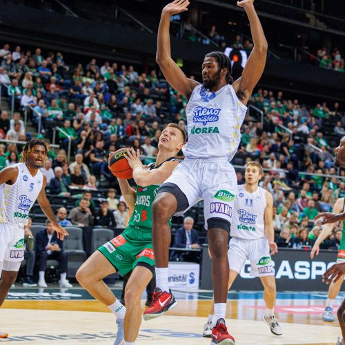 LKL: Kauno „Žalgiris“ – Pasvalio „Pieno žvaigždės“ <span style=color:red;>(78:68)</span>  © T. Biliūno/BNS nuotr.