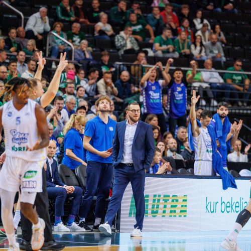LKL: Kauno „Žalgiris“ – Pasvalio „Pieno žvaigždės“ <span style=color:red;>(78:68)</span>  © T. Biliūno/BNS nuotr.