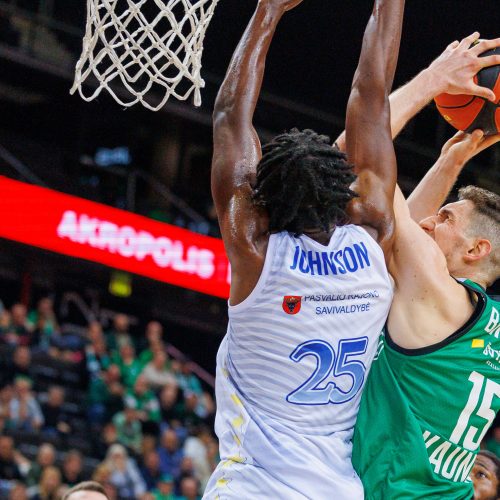LKL: Kauno „Žalgiris“ – Pasvalio „Pieno žvaigždės“ <span style=color:red;>(78:68)</span>  © T. Biliūno/BNS nuotr.
