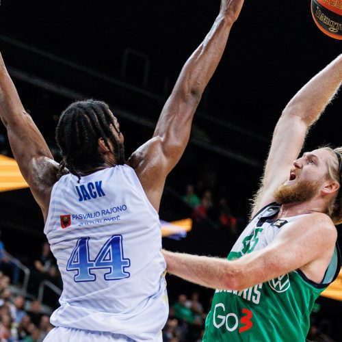 LKL: Kauno „Žalgiris“ – Pasvalio „Pieno žvaigždės“ <span style=color:red;>(78:68)</span>  © T. Biliūno/BNS nuotr.
