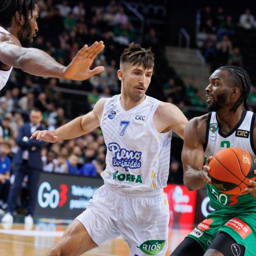 LKL: Kauno „Žalgiris“ – Pasvalio „Pieno žvaigždės“ <span style=color:red;>(78:68)</span>  © T. Biliūno/BNS nuotr.