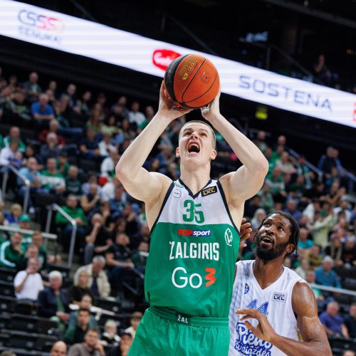 LKL: Kauno „Žalgiris“ – Pasvalio „Pieno žvaigždės“ <span style=color:red;>(78:68)</span>  © T. Biliūno/BNS nuotr.