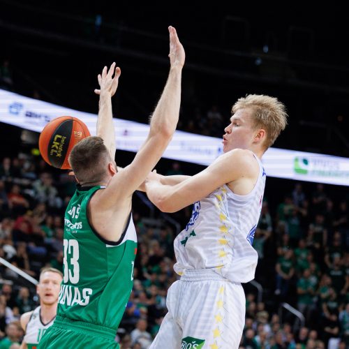 LKL: Kauno „Žalgiris“ – Pasvalio „Pieno žvaigždės“ <span style=color:red;>(78:68)</span>  © T. Biliūno/BNS nuotr.