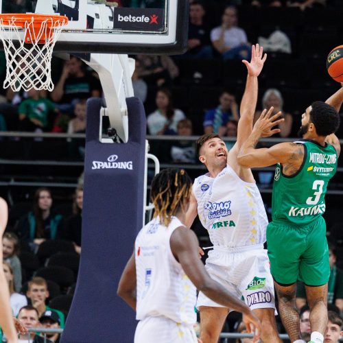 LKL: Kauno „Žalgiris“ – Pasvalio „Pieno žvaigždės“ <span style=color:red;>(78:68)</span>  © T. Biliūno/BNS nuotr.