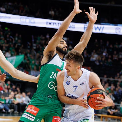 LKL: Kauno „Žalgiris“ – Pasvalio „Pieno žvaigždės“ <span style=color:red;>(78:68)</span>  © T. Biliūno/BNS nuotr.