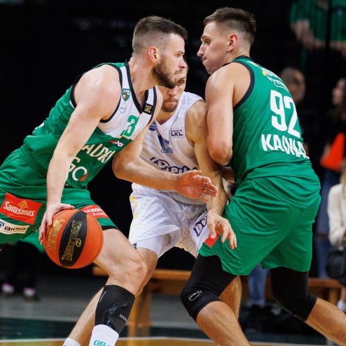 LKL: Kauno „Žalgiris“ – Pasvalio „Pieno žvaigždės“ <span style=color:red;>(78:68)</span>  © T. Biliūno/BNS nuotr.