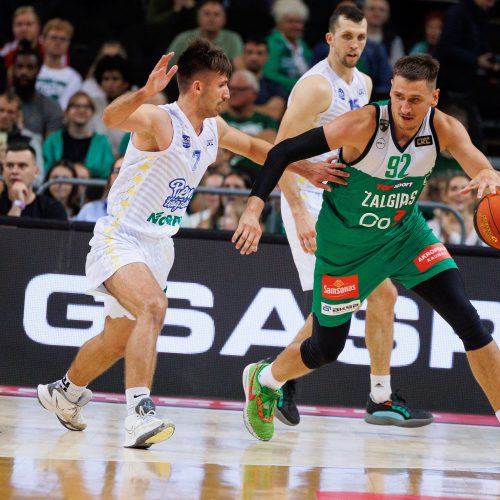 LKL: Kauno „Žalgiris“ – Pasvalio „Pieno žvaigždės“ <span style=color:red;>(78:68)</span>  © T. Biliūno/BNS nuotr.