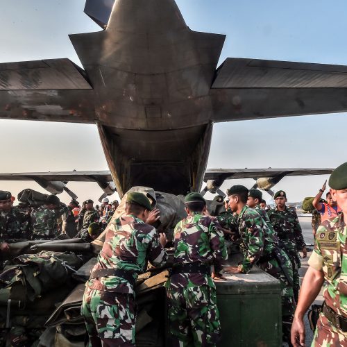 Stiprus žemės drebėjimas Indonezijoje   © Scanpix nuotr.