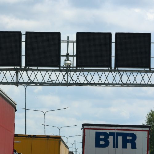 Spūstys važiuojant iš Kauno į Vilnių  © T. Biliūno/BNS nuotr.