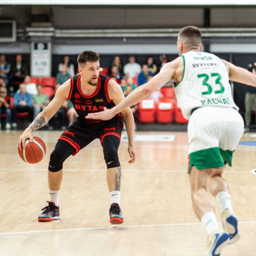 Antroji LKL finalo dvikova: Vilnius „Rytas“ – Kauno „Žalgiris“ <span style=color:red;>(94:71)</span>  © Ž. Gedvilos/BNS nuotr.