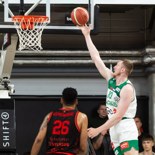 Antroji LKL finalo dvikova: Vilnius „Rytas“ – Kauno „Žalgiris“ <span style=color:red;>(94:71)</span>  © Ž. Gedvilos/BNS nuotr.