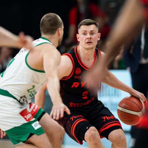 Antroji LKL finalo dvikova: Vilnius „Rytas“ – Kauno „Žalgiris“ <span style=color:red;>(94:71)</span>  © Ž. Gedvilos/BNS nuotr.