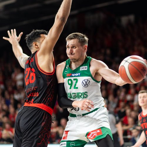 Antroji LKL finalo dvikova: Vilnius „Rytas“ – Kauno „Žalgiris“ <span style=color:red;>(94:71)</span>  © Ž. Gedvilos/BNS nuotr.